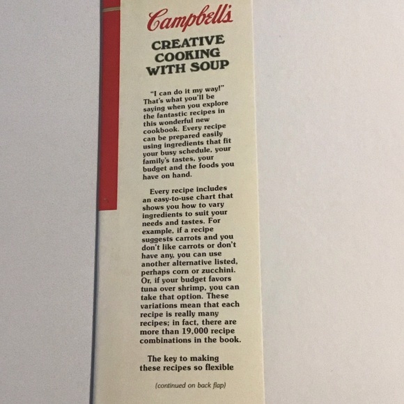 Campbell's Creative Cooking with Soup Book - Picture 3 of 6